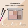 VEECCI Eyeshadow Palette, Versatile Glitter Shadows for Women with Blendable