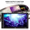 7in 2 DIN TFT Car MP5 Player HD Bluetooth Touch