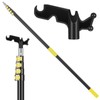 Leriton 7-30ft Long Telescopic Extension Pole with Hook Paint Roller