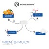 Forzagen Suplemento Alimenticio Mens Multivitamin Multivitamnico para Hombre 60 Servicios