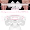 Amabro Bridal Wedding Dresses Garter for Wedding Lace Bow Wedding