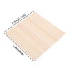 THY COLLECTIBLES Sushi Making Rolling Mat Natural Bamboo 9.5" x