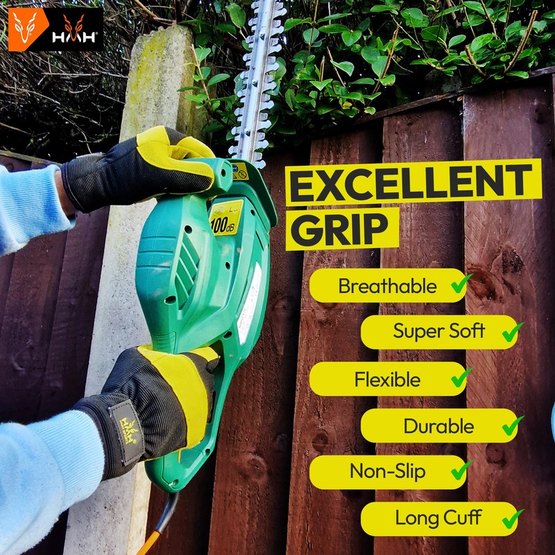 Gardening Gloves For Women Men - Heavy Duty Work Gloves