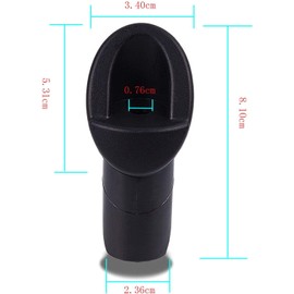 Antenna Ornament Compatible with 2011-2014 Toyota Sienna Antenna Adapter Black Mount Radio Antenna Base Bezel 86392-08020
