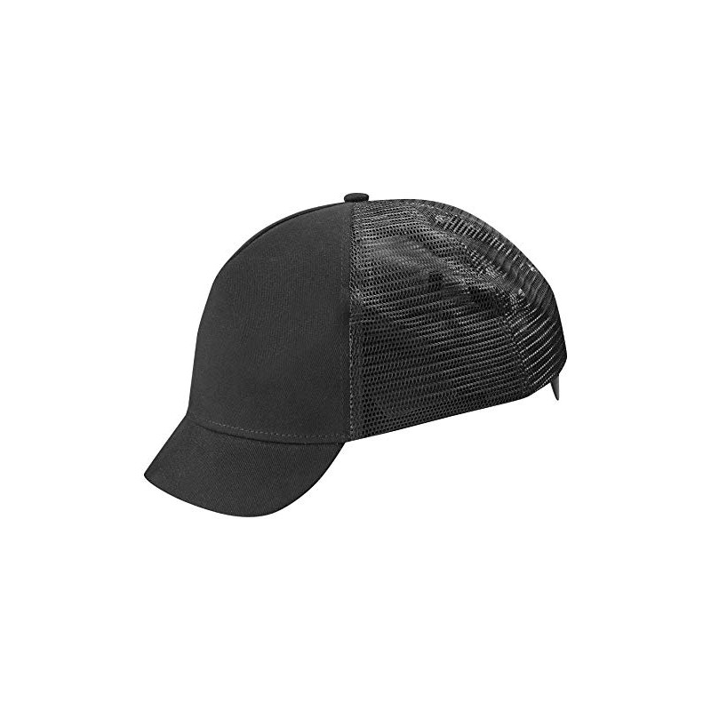 Uvex U-Cap Vent Bump Cap - Short Peak - Black