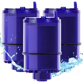PURIFRIZ Upgraded RF3375 Faucet Water Filter Compatible with All Pur, PUR PLUS FM-2500V, FM-3700, RF3375, PFM400H PFM450S PFM150W PFM350V PUR-0A1 FM2500V FM-3700 Faucet Filtration Systems, 3 Pack
