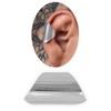 Black sterling silver ear cuff for men, men's earring, earring