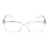 Vintage Reading Glasses Men Women（Transparent，+1.50）