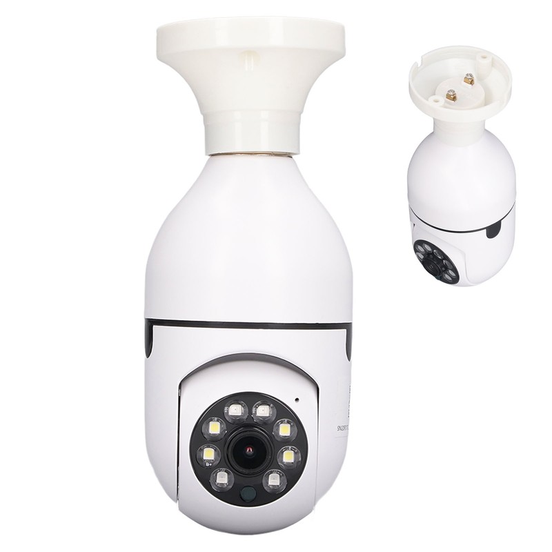 Surveillance Camera 3MP Wireless WIFI Remote Control Outdoor E27 Bulb