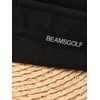 Beams Golf 2023SS Women's Bow Raffia Visor, Black