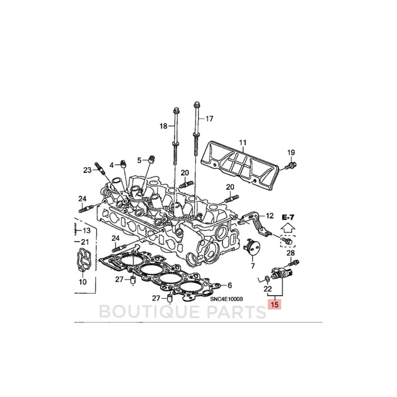 Honda OEM Genuine for Honda Camshaft Position Sensor 37510-PNB-003 —
