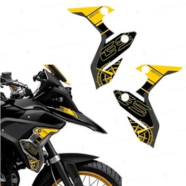 3D Resin Sticker for Aluminium Side Walls Compatible with Motorcycle R 1250 GS LC Standard 40 Year