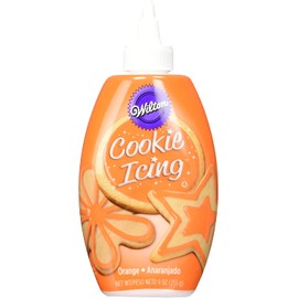 Wilton Orange Cookie Icing, 9-Ounce