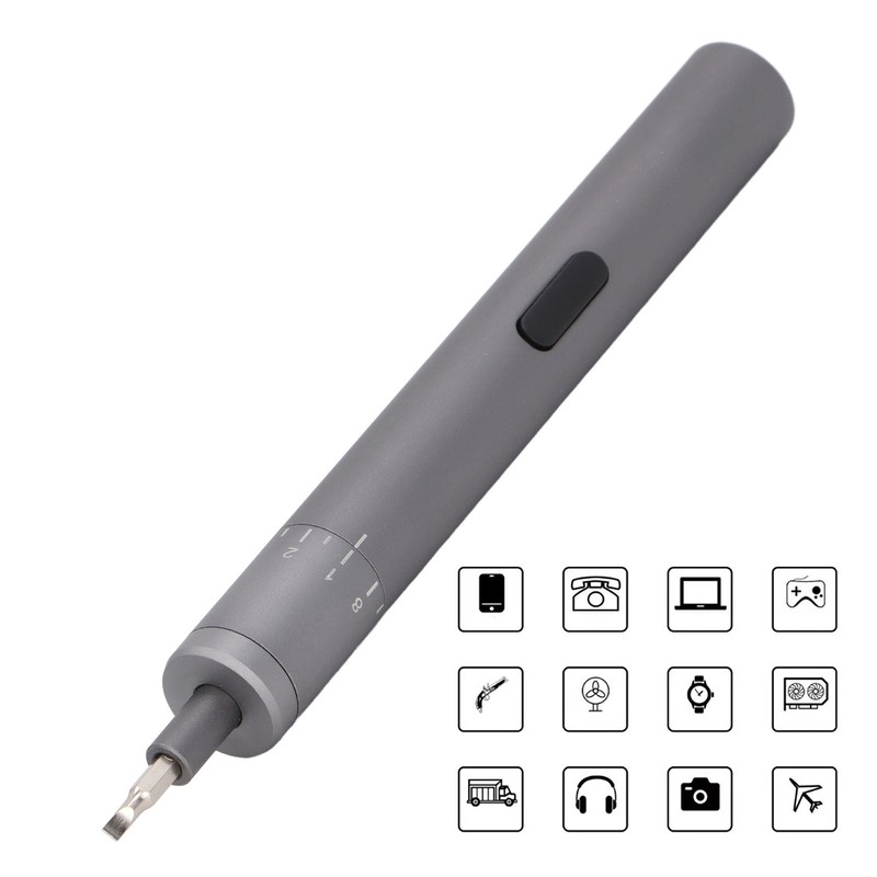 Electric Screwdriver Set with 24 Drill Bits Automatic Brake 8