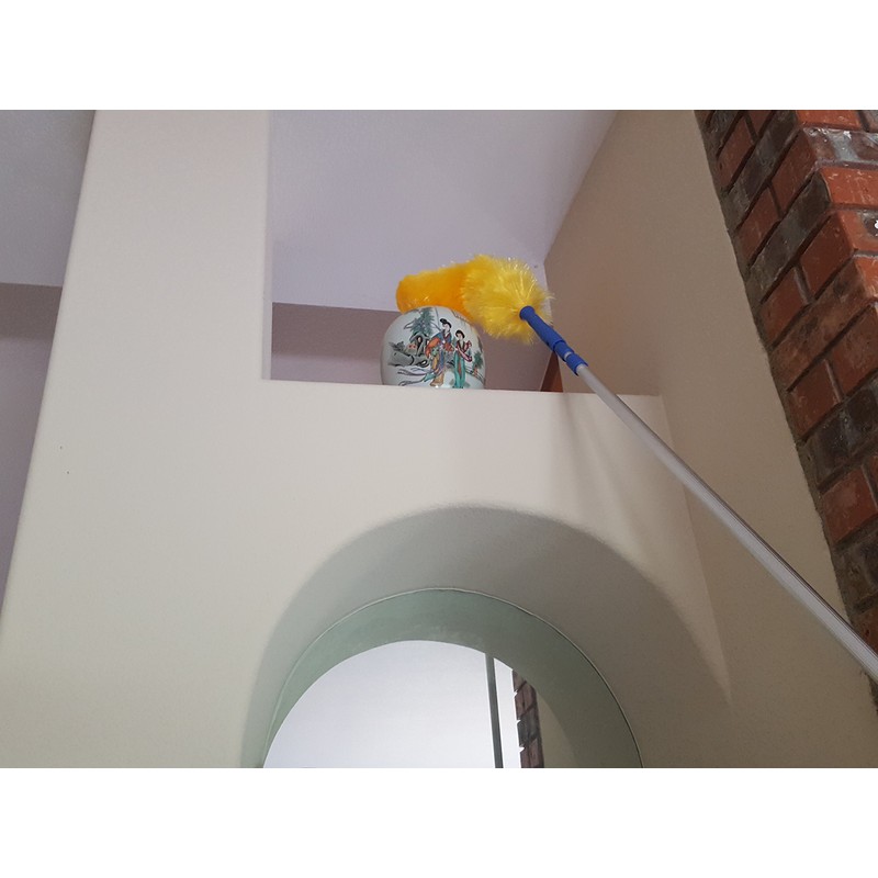 High Ceiling Cobweb Duster and Pole | Ceiling Fan Cleaner