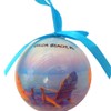 Cocoa Beach Ornament Florida Christmas Tree Ball Decoration with Ocean