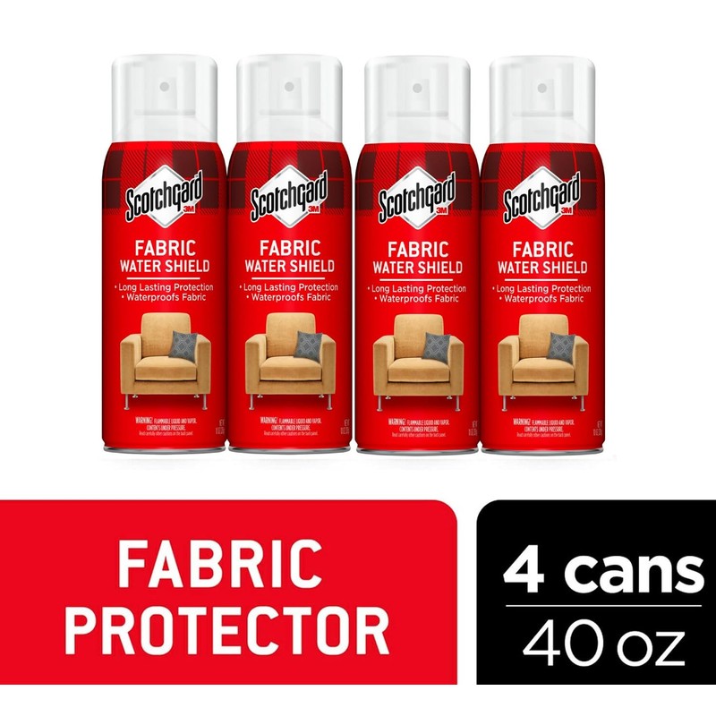 Scotchgard Fabric & Upholstery Protector – Repels Liquids, Blocks Stains