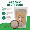 Jiva Organic Ragi Flour 2 Pound Bag (32 ounce) -