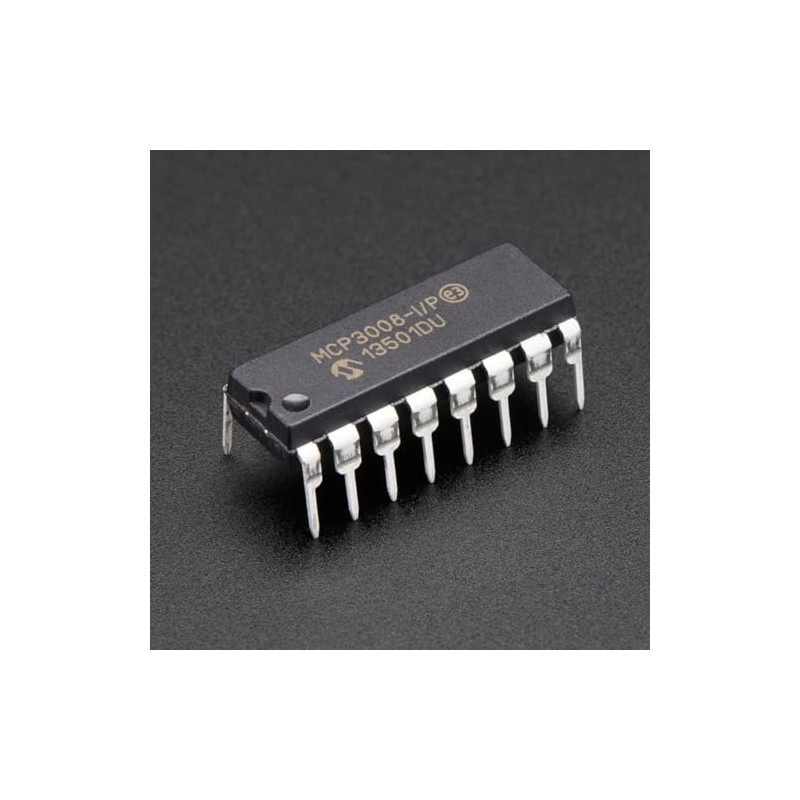 Adafruit BLUEXIN MCP3008 8-Channel 10-Bit A D Converter (SPI Connection)
