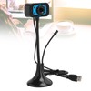 Camera USB Video Webcam DriveFree Manual Focus Adjustment with External