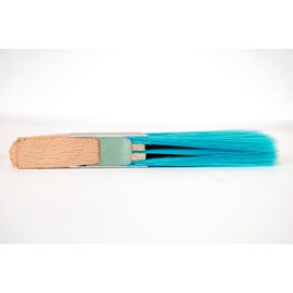 Stinger Red Tip 2.5 inch - Interior Angle Paint Beaver Tail Brush with Fill-A-Bend Technology - for Painting Walls, Cutting in, and Edges - Angle Sash Brush Note Logo May Come Off