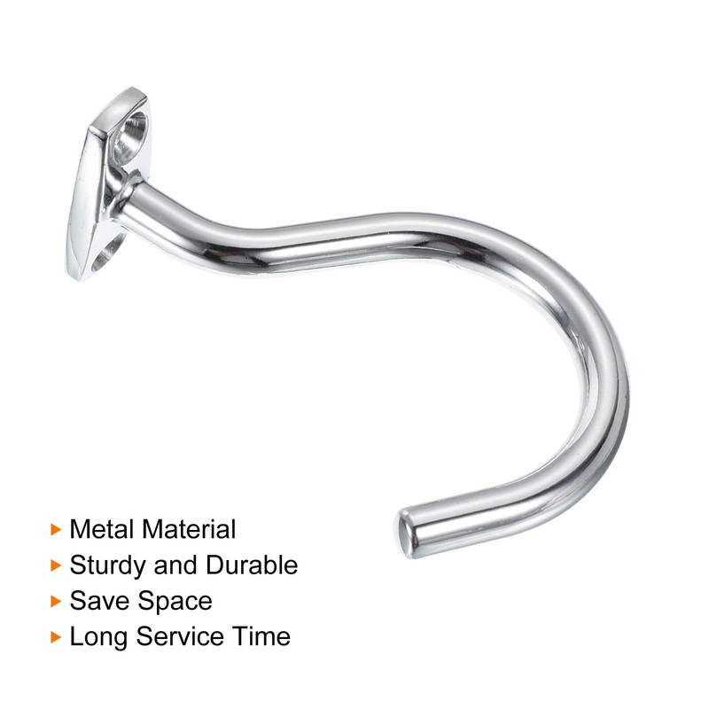 PATIKIL Bridge Stick and Ball Rack Hooks, 2 Pack Snooker