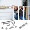 286 Piece M5 Screws Set, M5 Countersunk Screws Set, Flat