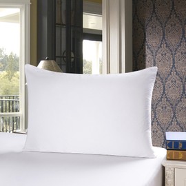 townssilk Both Side 100% 19mm Silk Pillowcase 40x60cm size Pillow Case Cover with Hidden Zipper White