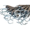DKG STRAPS - 21" Black Rubber Bungee Cords Heavy Duty