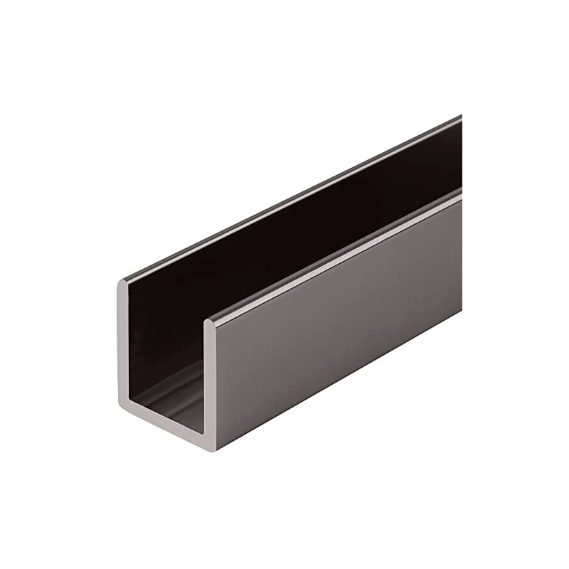 CRL SDCD12PN Polished Nickel 1/2" Fixed Panel Shower Door Deep