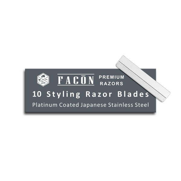 Facón Professional Hair Razor Comb Cutting Styling Thinning Texturizing Shaper