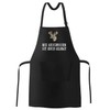 MoonWorks BBQ Apron for Men with Saying Fleisch ist mein