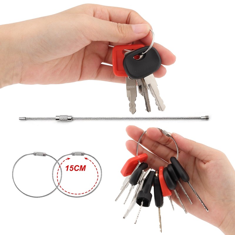 Professional Equipment Keys Set – 18PCS Industrial-Grade Universal Machine Keys,