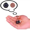 Ulincos U16F11 Momentary Switch Klaxon Horn Push Button Switch Black