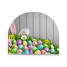 Easter Grass Eggs Napkin Holder for Table Kitchen Decor Acrylic Paper Napkin Holders for Tissue Dining Room Indoor Outdoor Party Holiday Accessories