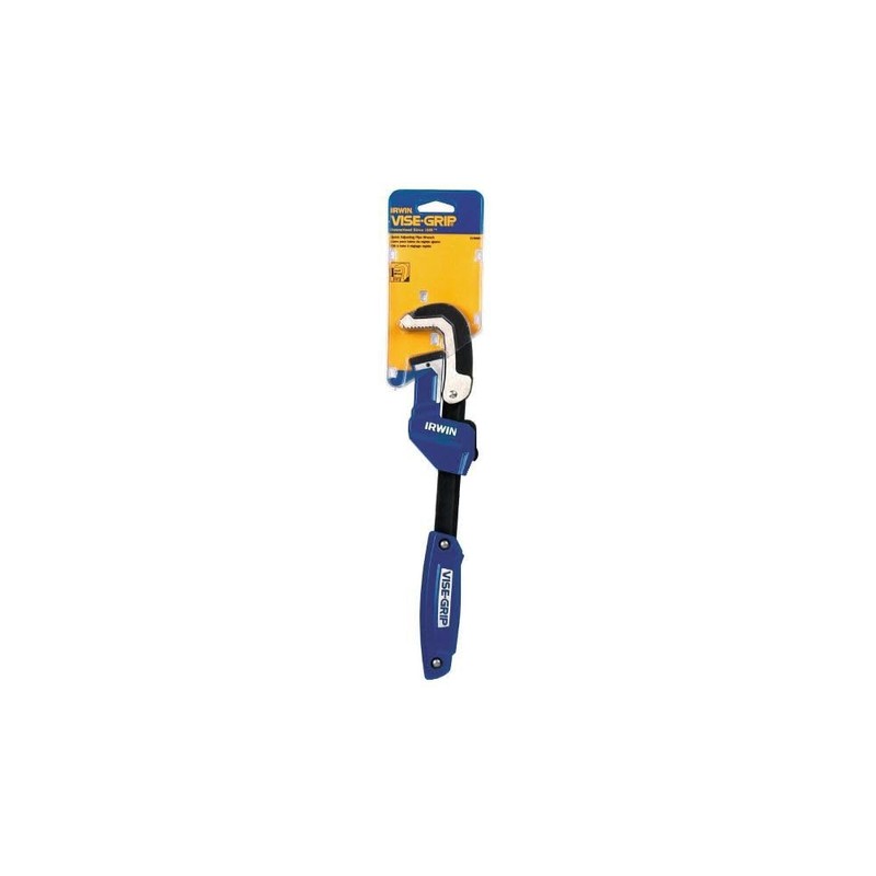 Irwin Vise Grip Pipe Wrench 11In Aluminum Quick Adjust
