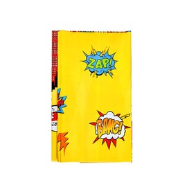 Happium Superhero Plastic Party Tablecloths, Superhero Plastic Table Cover, Superhero Theme Birthday Party Decorations 180 x 120cm