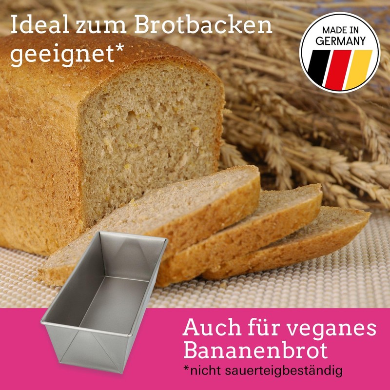 RBV Birkmann, Basic Baking 883079 25 cm Non-Stick Loaf Tin