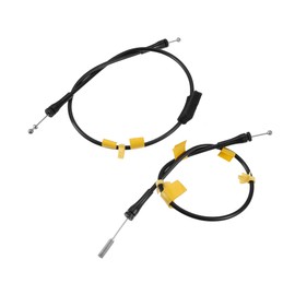 Hihaha NO. 8L3Z-18264A00-B Door Latch Release Cable for Ford F150 Extended Cab 04-08 for Lincoln Mark LT 2006-2008 / Rear Upper Left Right Door Lock Latch Connect Cable/Durable / 2Pcs