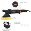 Dual Action Car Buffer Polisher, 21mm Random Orbital Polisher, 6-Speed