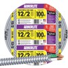 Southwire Aluminum Cable Thhn 12/2 Ga 100 ' Black/Green/Red/White