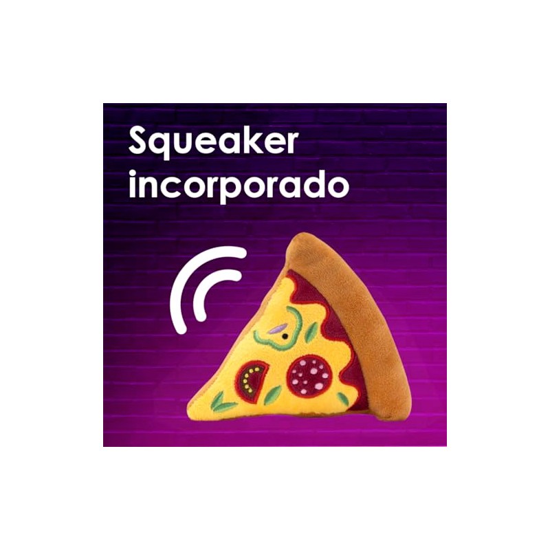 Fancy Pets Juguete para Perro en Forma de Pizza con