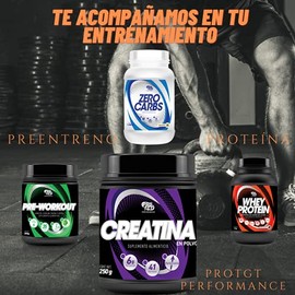 Protgt Creatina | 250 gramos | 41 servicios | Hecho en México