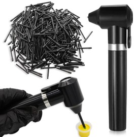 Narkysus Tattoo Ink Mixer Machine Tattoo Pigment Mixer Machine with 100 Mixing Sticks & 100 Tattoo Ink Caps for Microblading Supplies