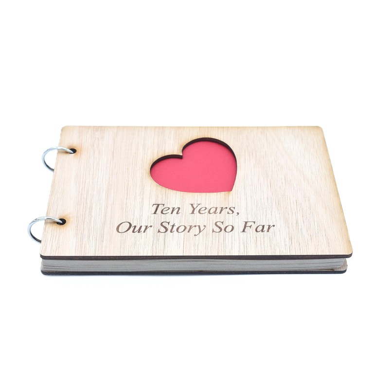 10 Years Our Story So Far - Scrapbook, Photo album