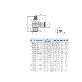 Throttle Check Valve Exhaust Throttle 1/2 Inch to 8 mm Hose Throttle Valve in Industrial Quality