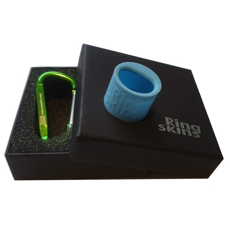 Ring Skins - Stone Skin [ Ring Protector/Guard/Safe/Cover ] (Blue,