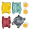 Veraly Cortador De Huevos Cocido Rebanador Cocina Plástico Acero