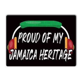 Makoroni - Proud of My Jamaica Heritage Jamaica Jamaican - Jigsaw Puzzle 80 pcs, DesS48