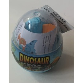 Easter DIY Dinosaur Egg Blue/Orange